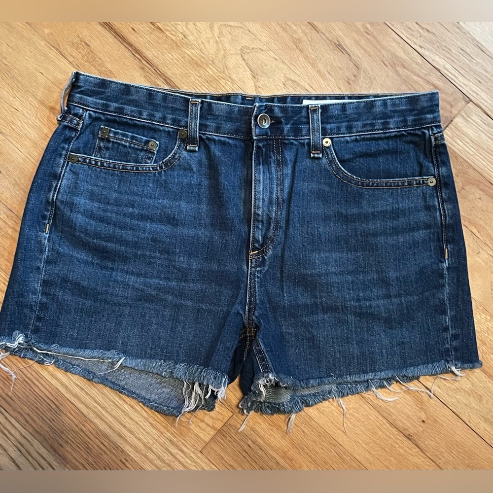 NEW Rag & Bone denim cut off jean shorts size 29